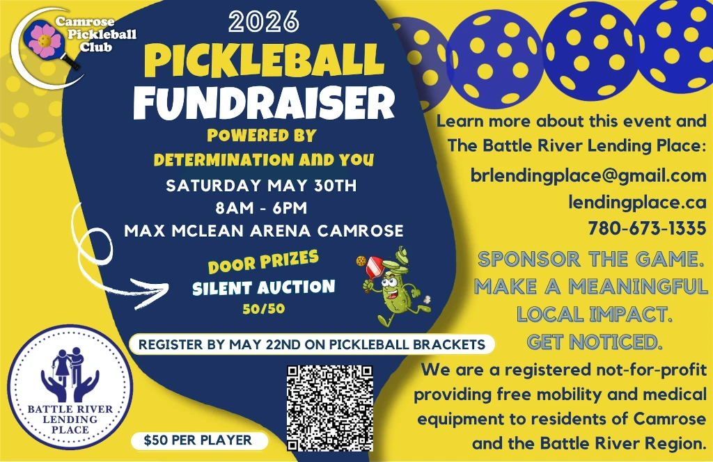 pickleball tournament homepage shoutout