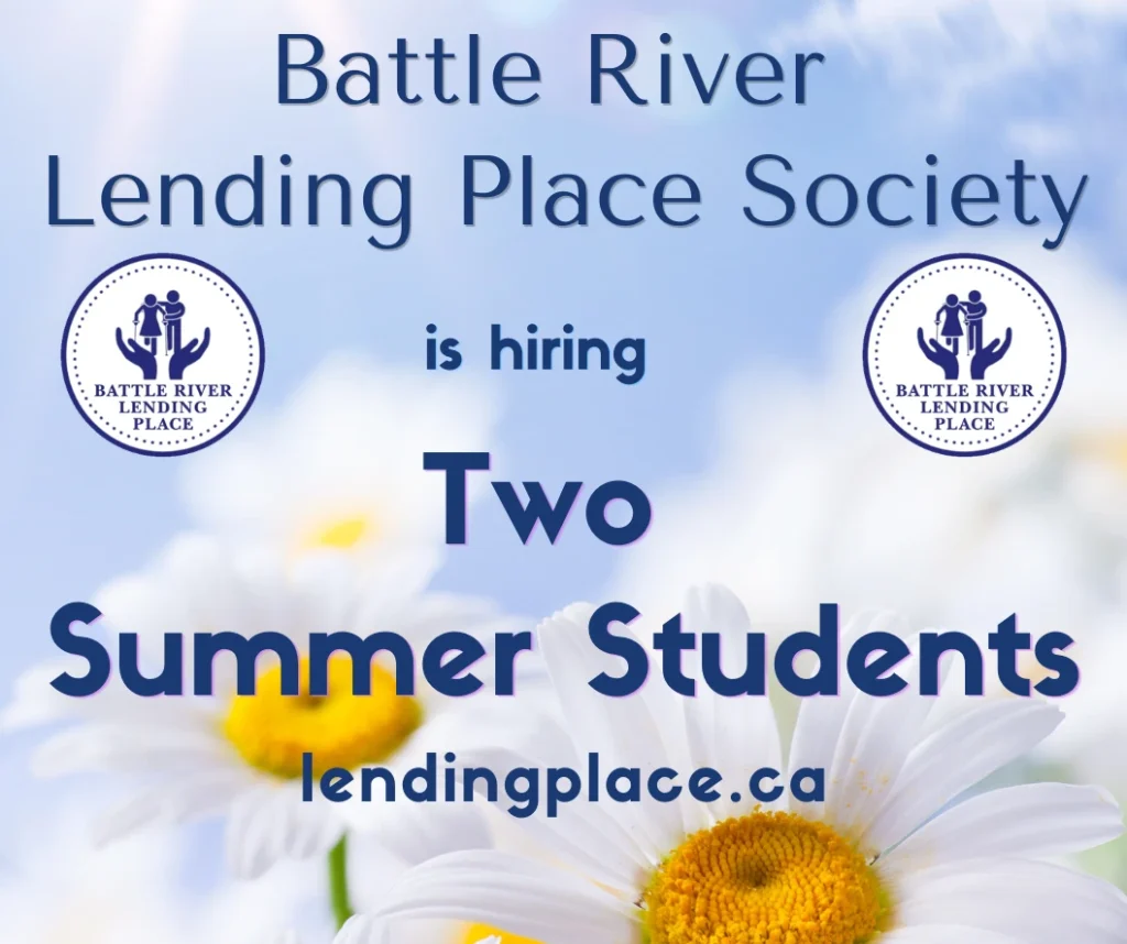 Battle River Lending Place Society is hiring two Summer Students
