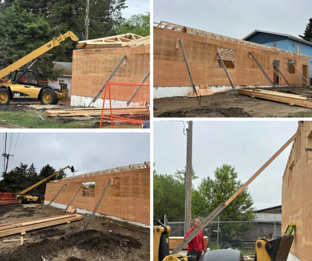 Under One Roof Project: Roof Installation Begins