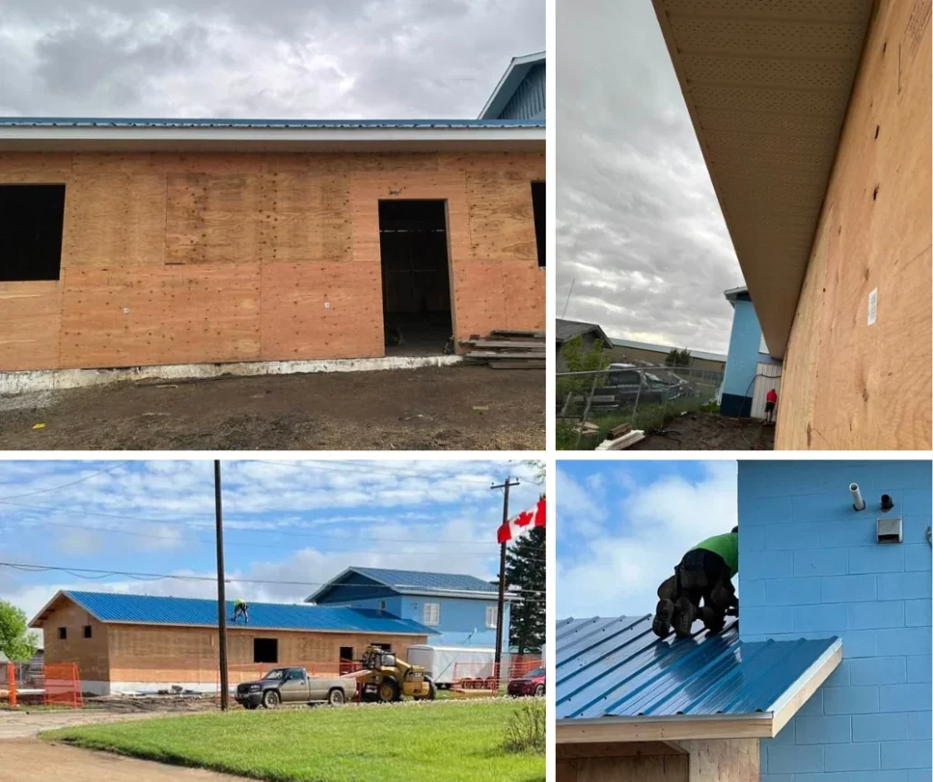 Under One Roof Project: Roofing Completed