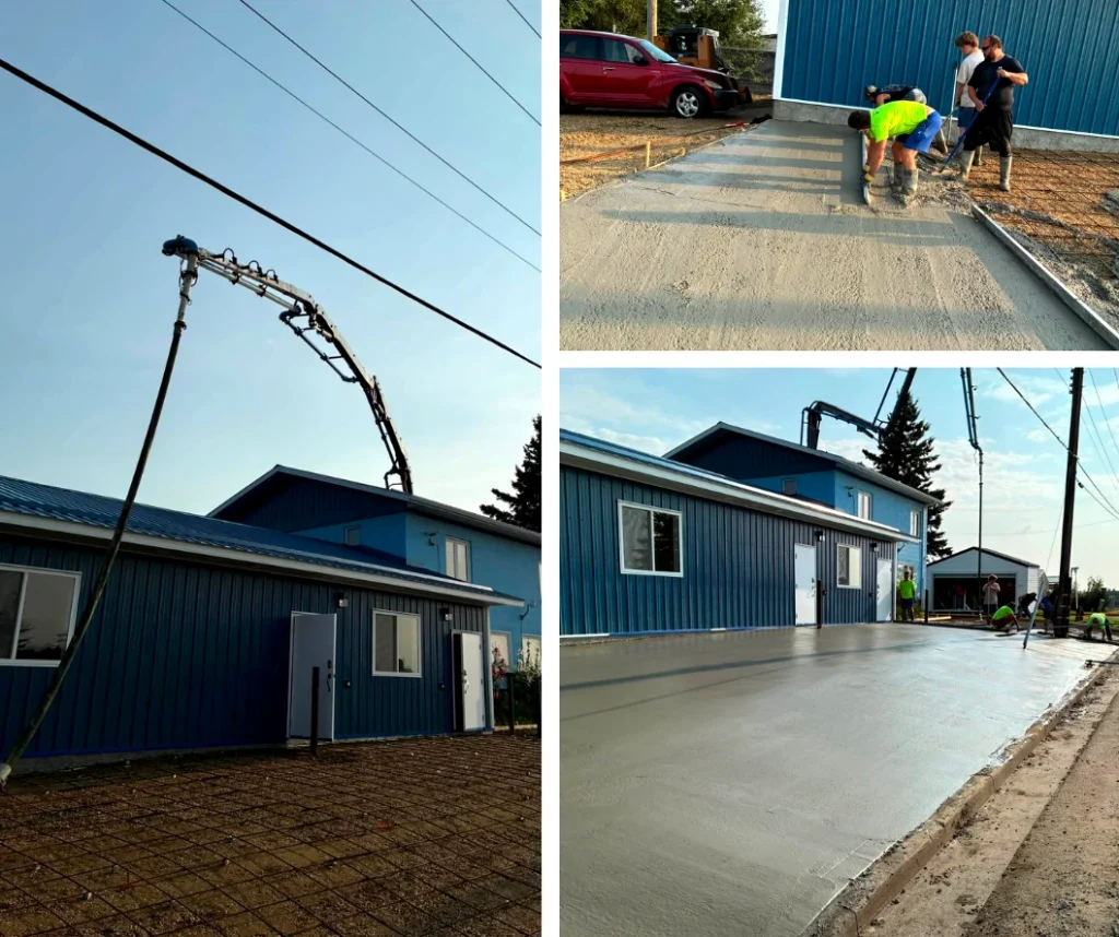 Under One Roof Update: New Driveway Poured