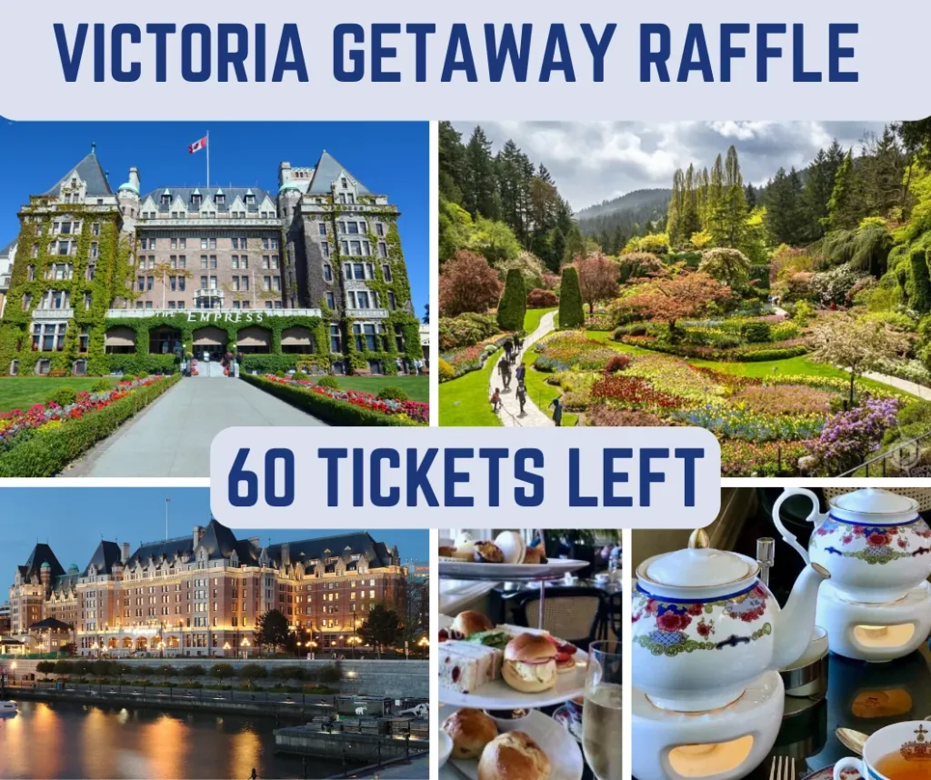 Victoria Raffle: 60 Tickets Left