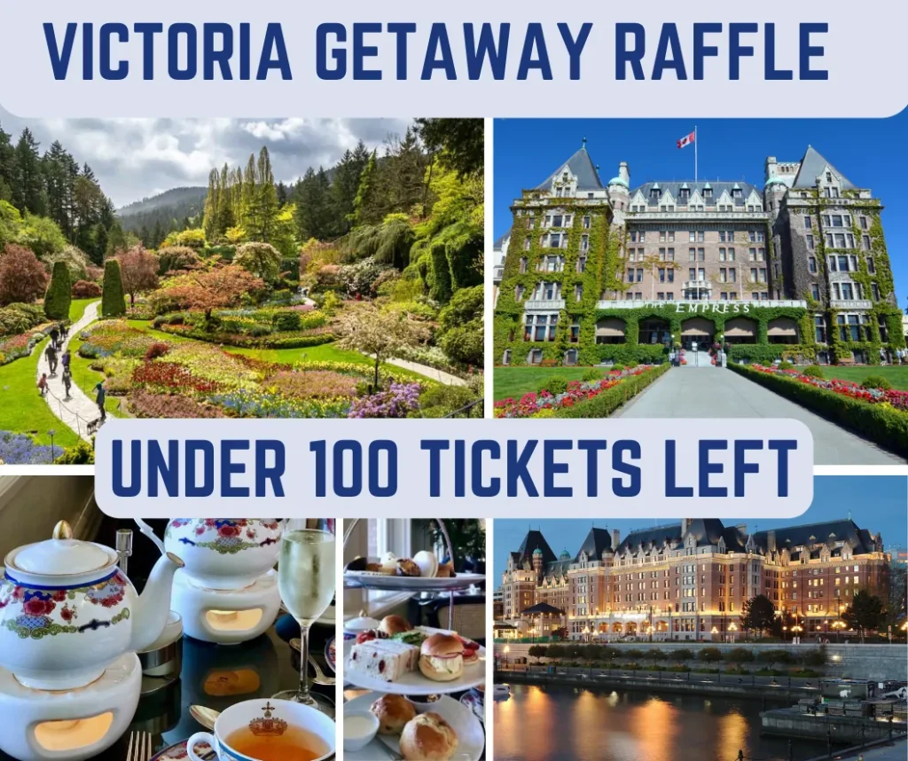 Victoria Raffle: Under 100 Left